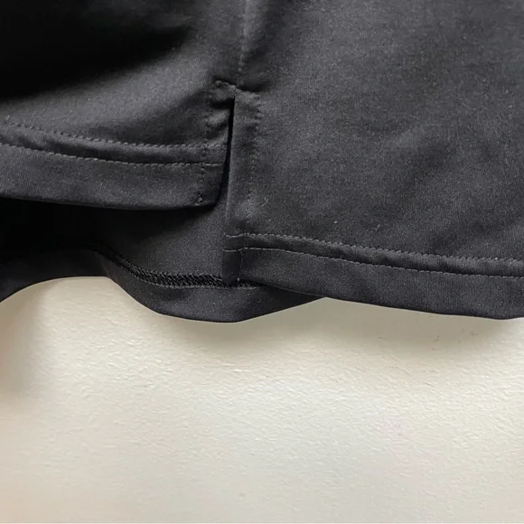 Tuckernuck Tnuck Sport Long Sleeve Caroline Polo Shirt in Black Size XL - Picture 7 of 9